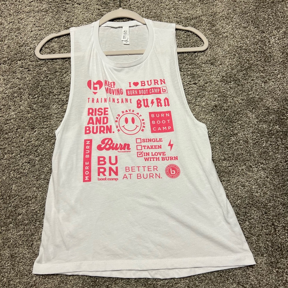 Burn Boot Camp Valentine’s Day tank